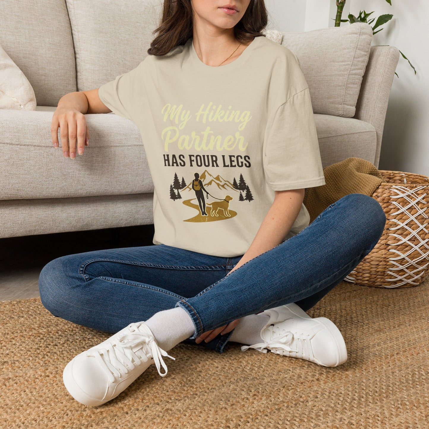 My Hiking Partner Has Four Legs T-Shirt