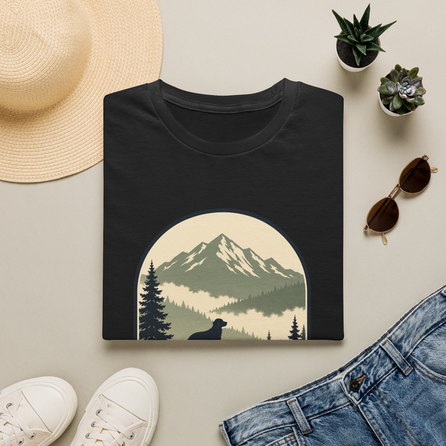 Good Dogs and Mountain Fog T-Shirt