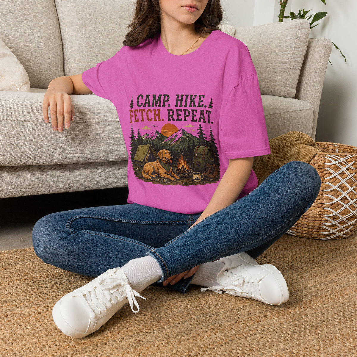 Camp Hike fetch T-Shirt