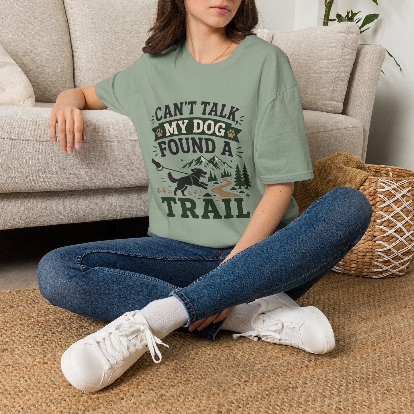 Can't talk, my dog found a trail T-Shirt