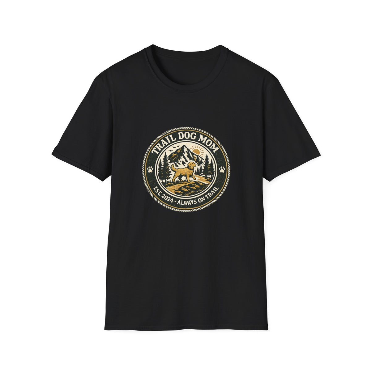 Trail dog mom  T-Shirt