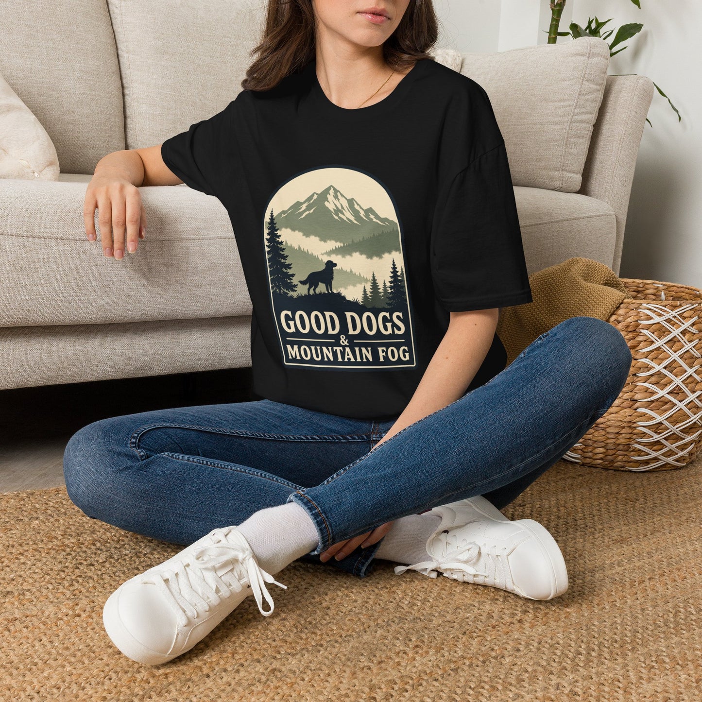 Good Dogs and Mountain Fog T-Shirt