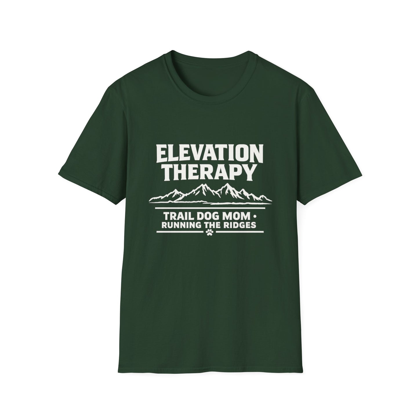 Elevation Therapy for Trail Dog Moms T-Shirt