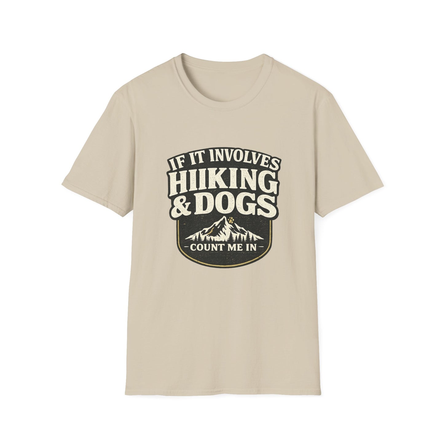 Hiking and Dogs: Adventure Calls T-Shirt