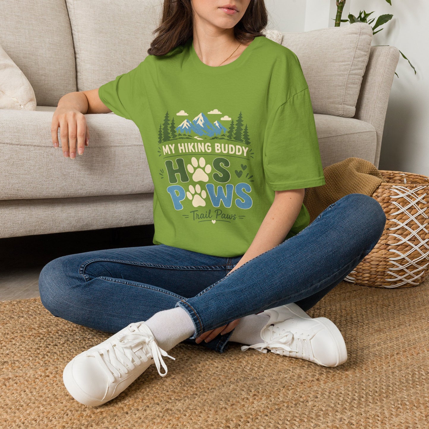 My Hiking Buddy Has Four Legs T-Shirt