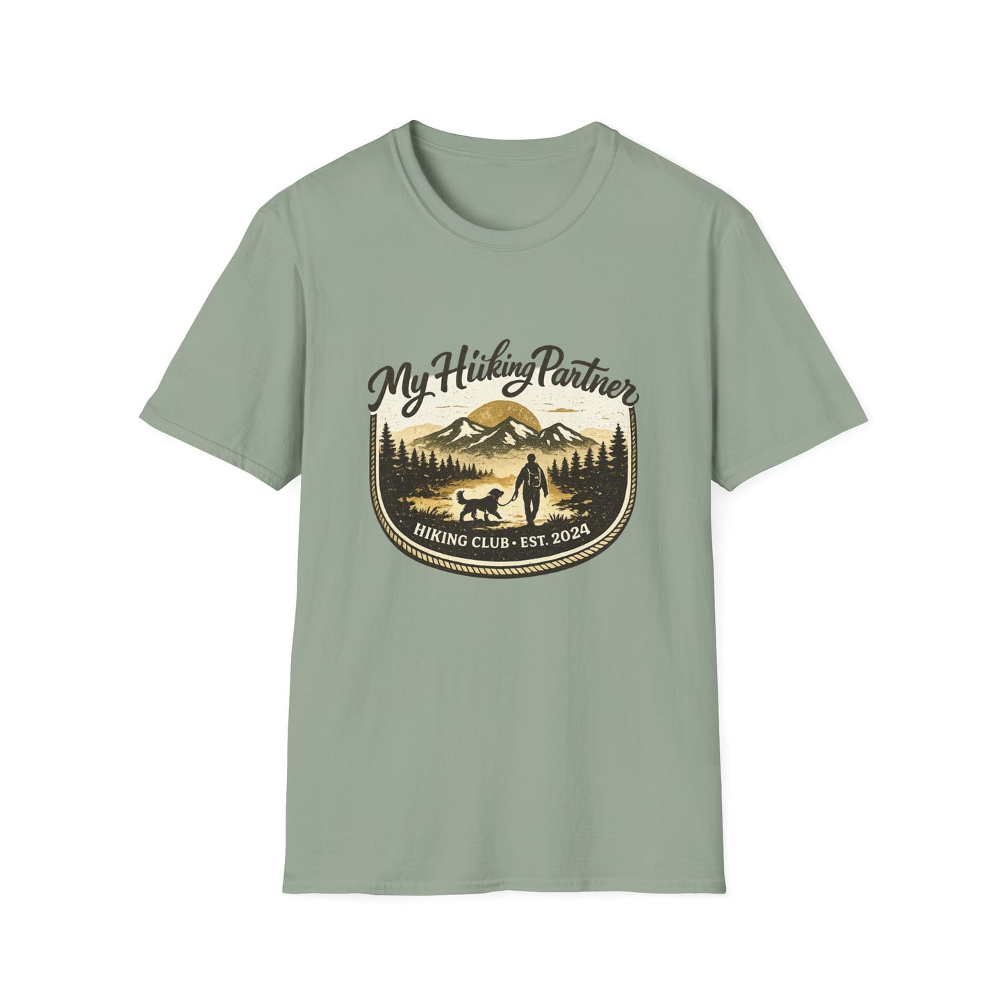 My Hiking Partner Has Four Legs T-Shirt