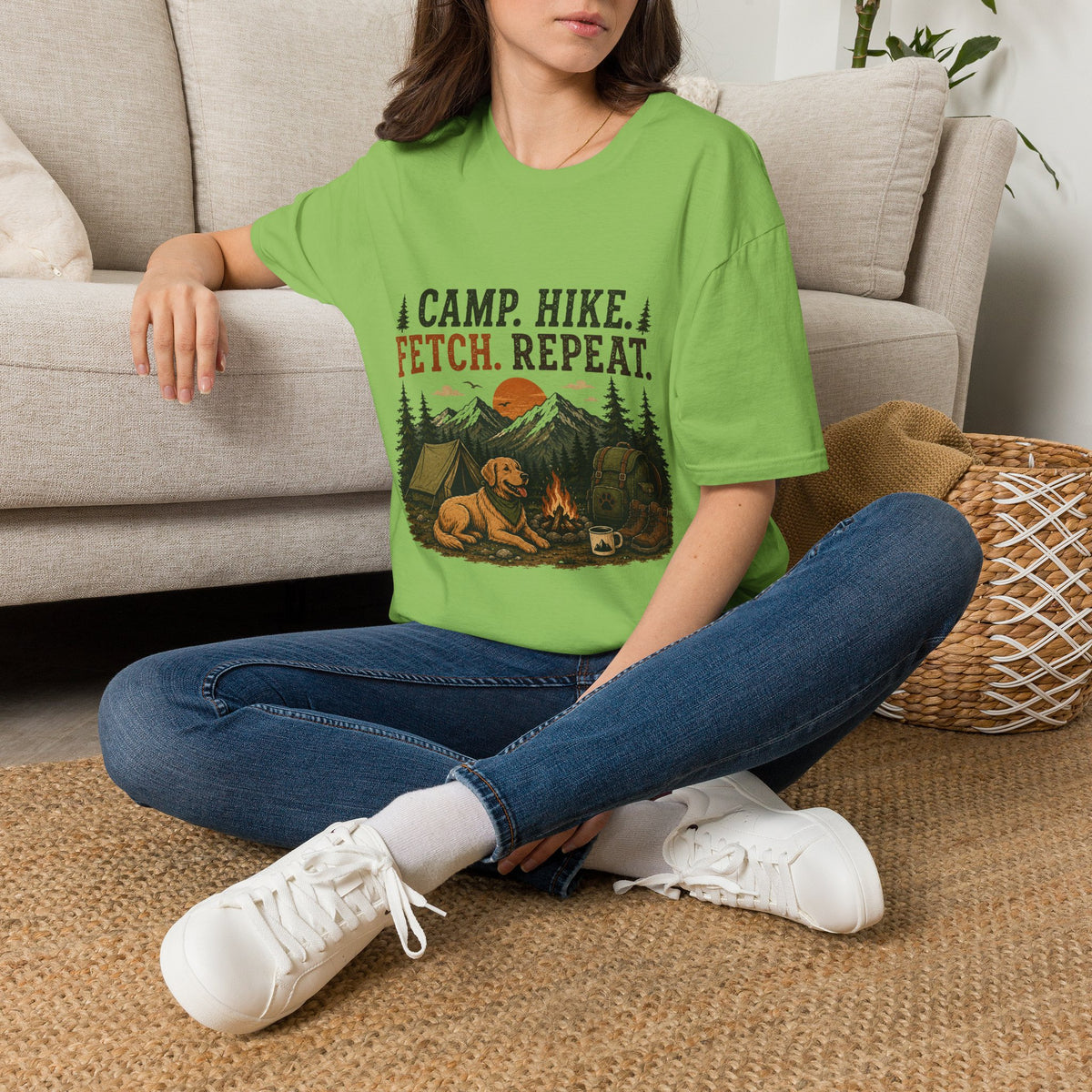 Camp Hike fetch T-Shirt