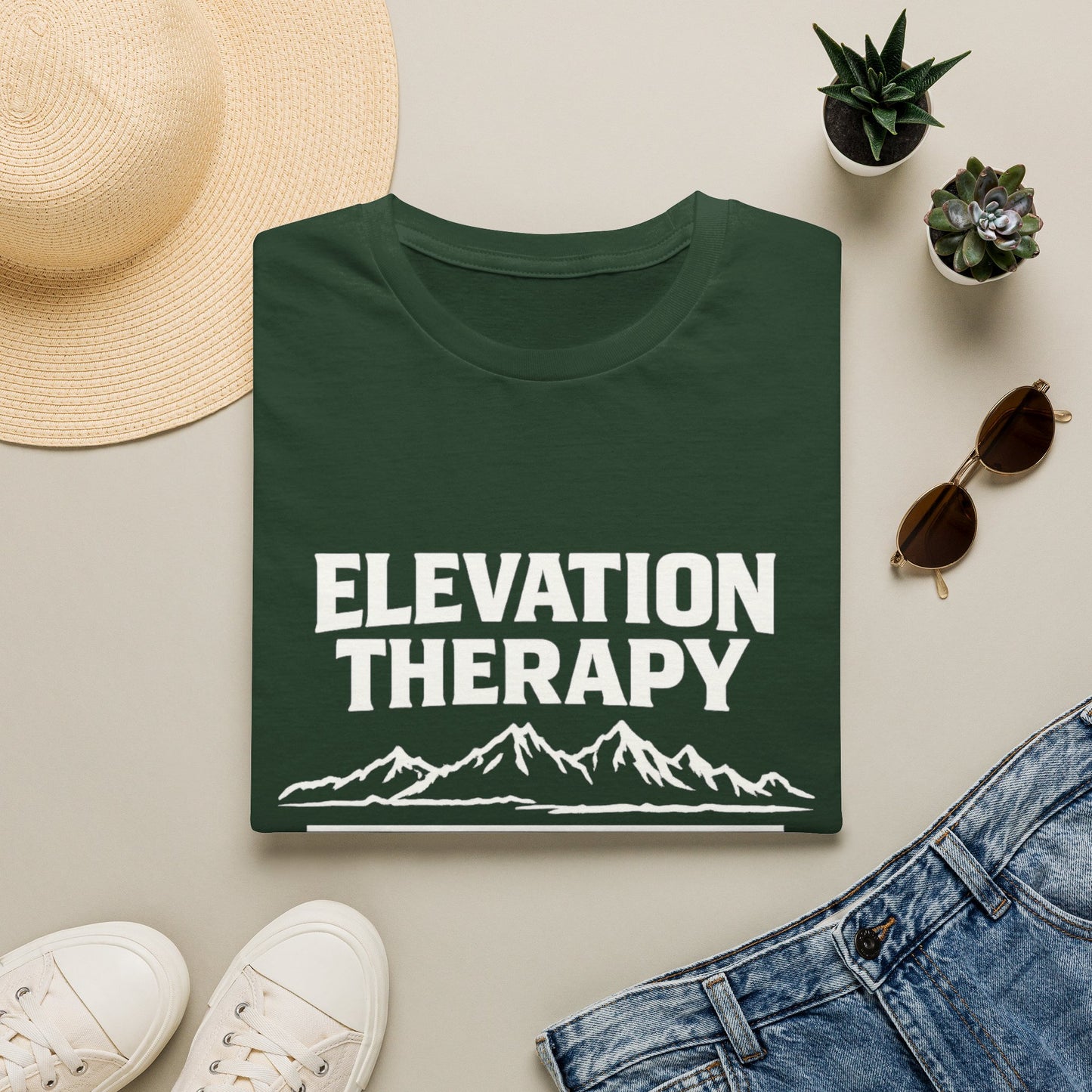 Elevation Therapy for Trail Dog Moms T-Shirt