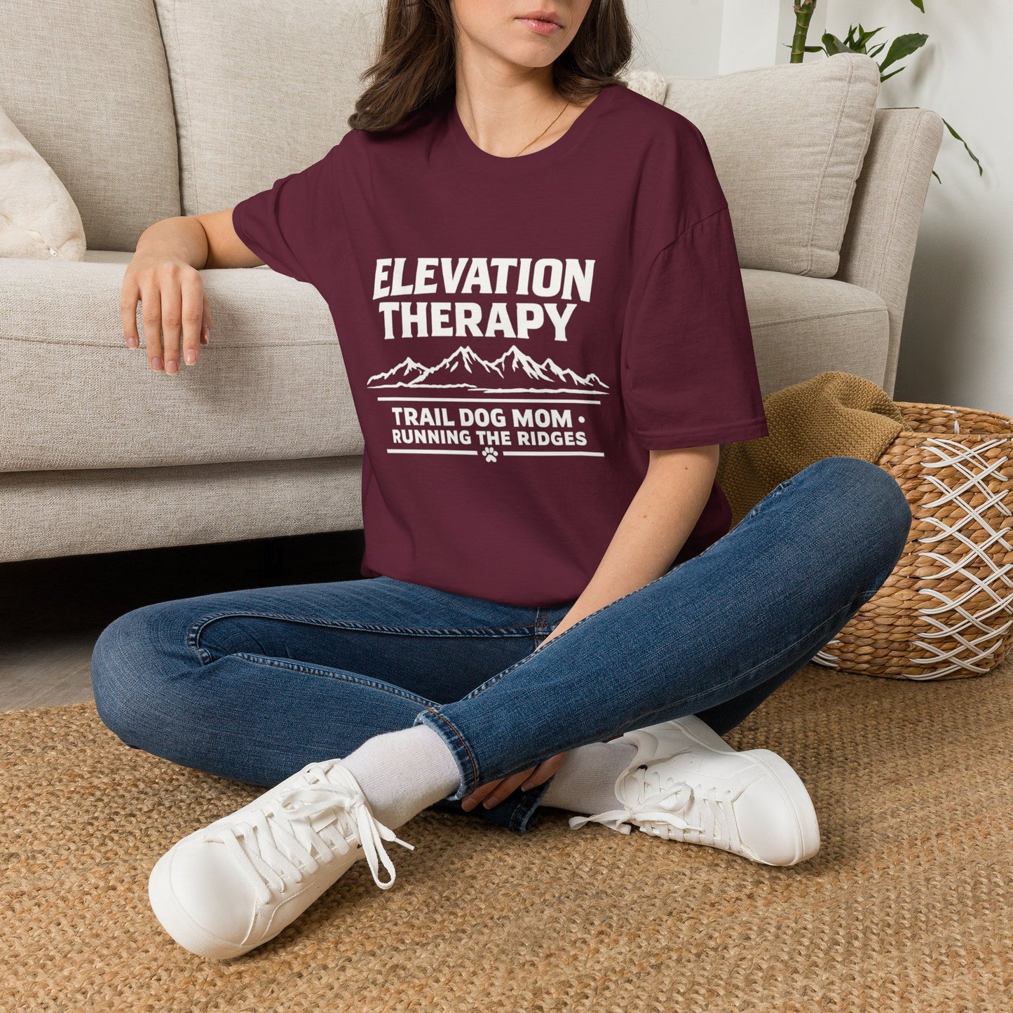 Elevation Therapy for Trail Dog Moms T-Shirt