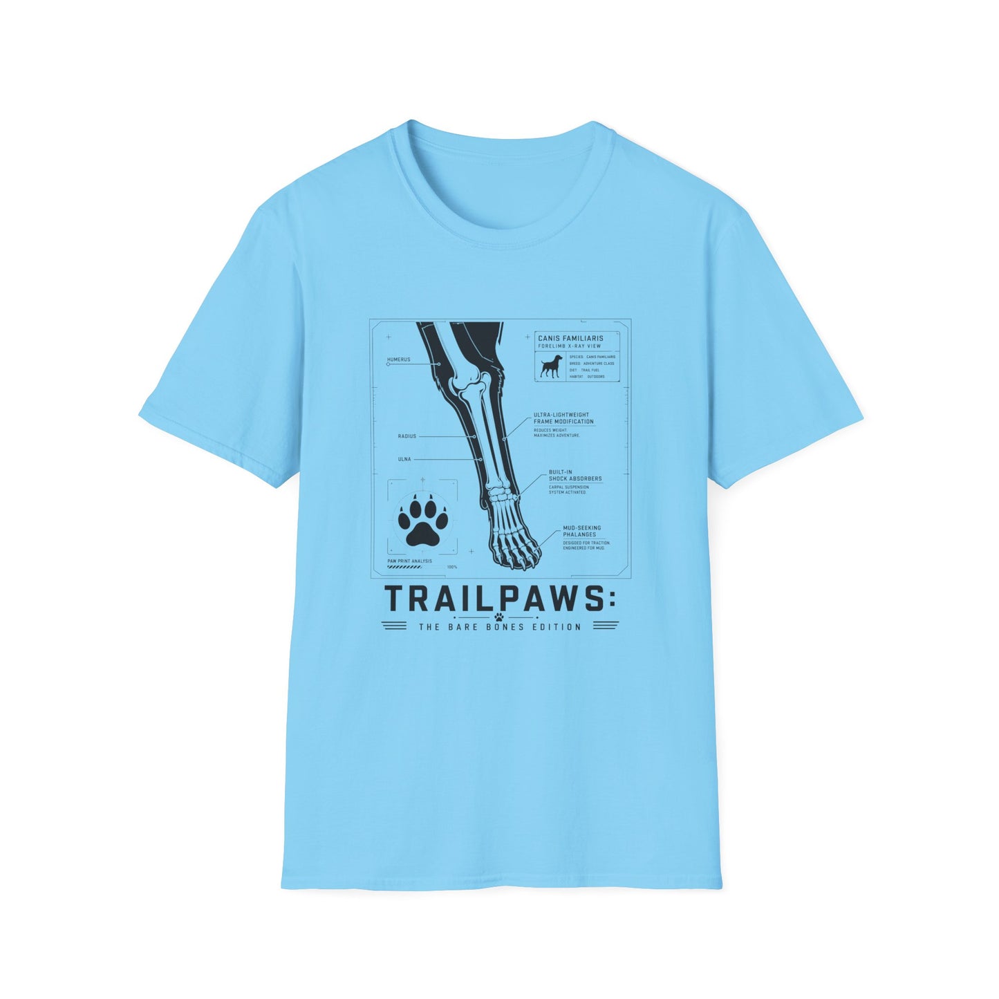 Wagging Trail: The Bare Bones T-Shirt