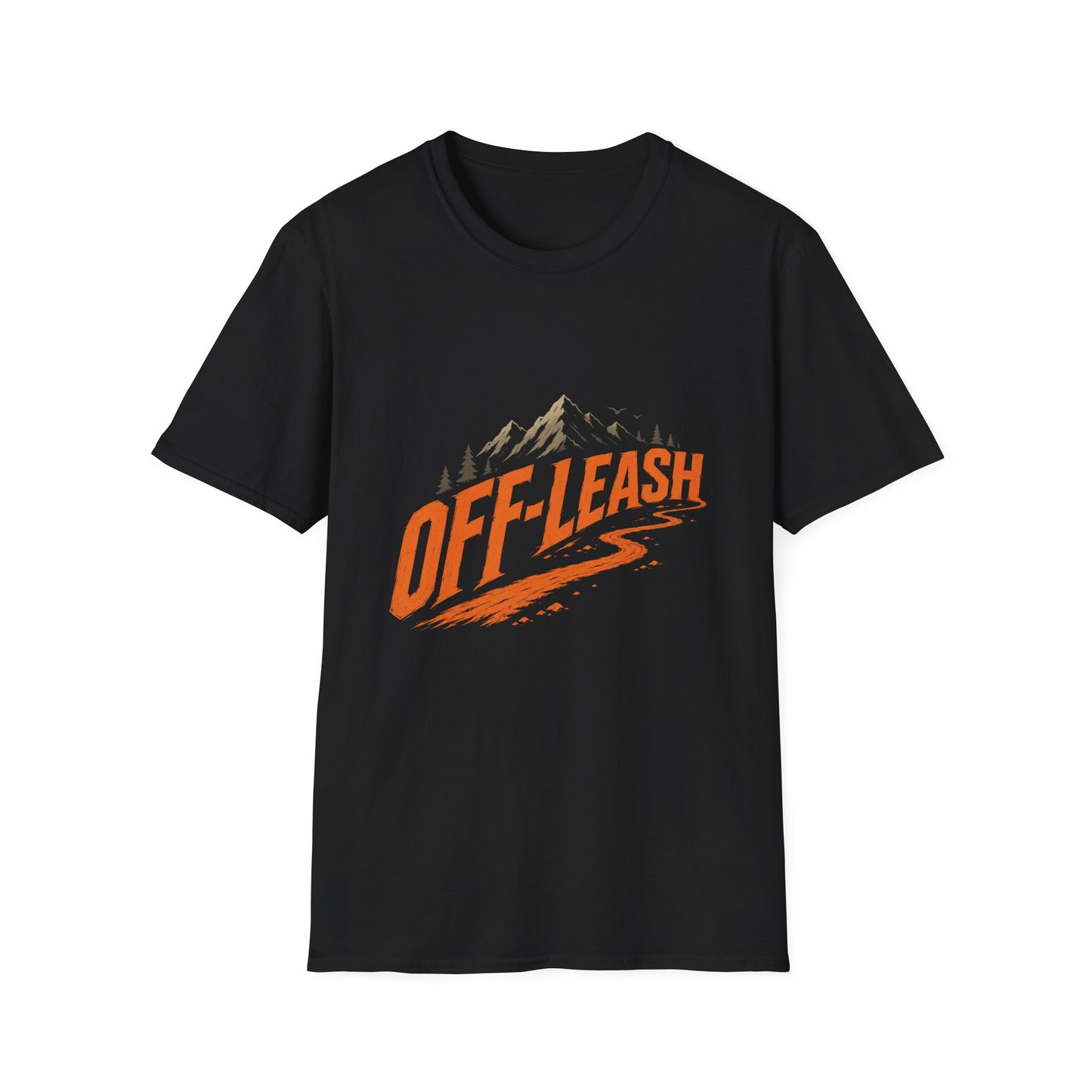 Off-Leash Mountain Trail Adventure T-Shirt