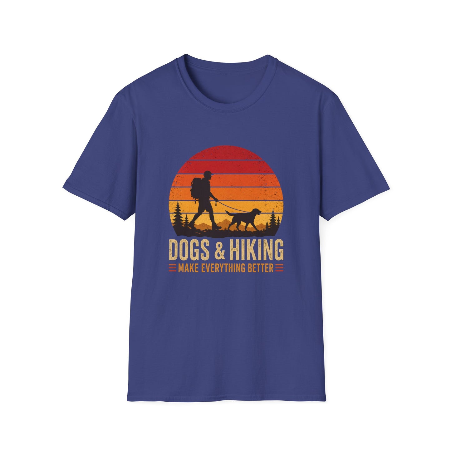 Dogs and Hiking Make Better Everything T-Shirt