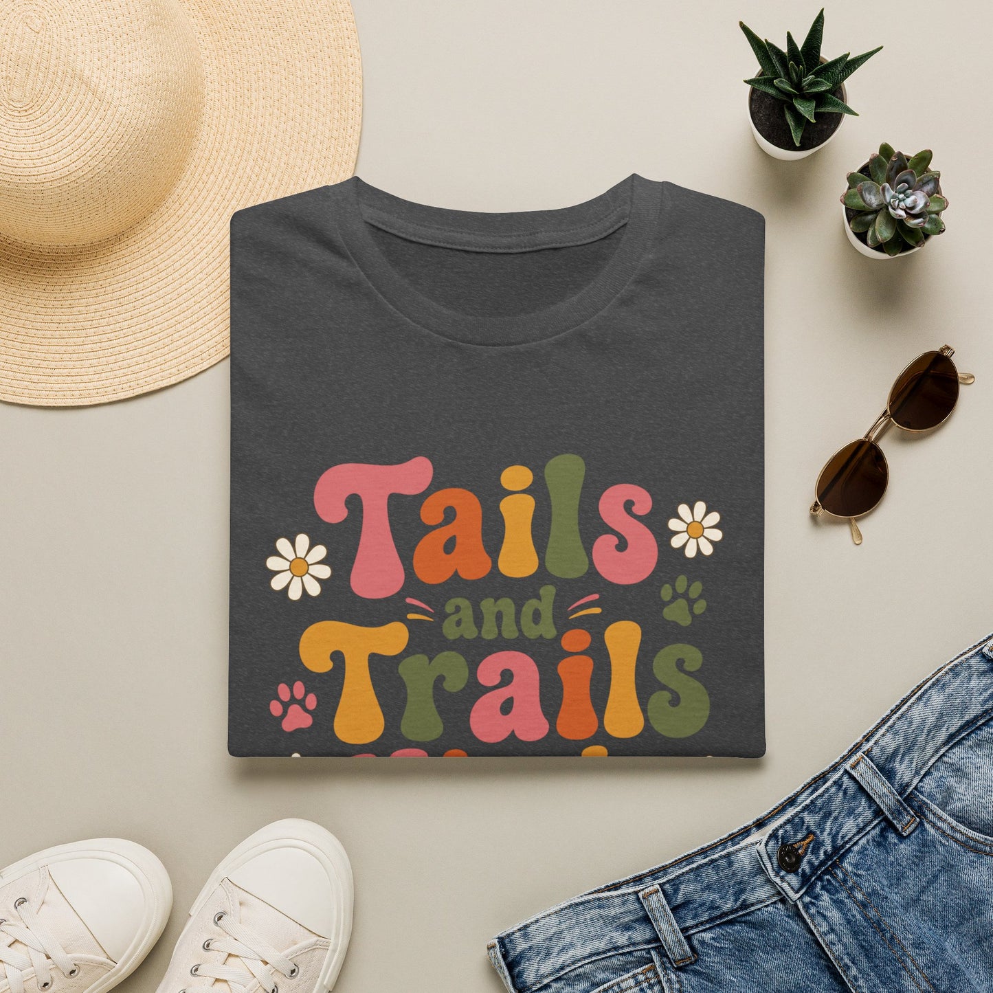 Tails and Trails Kinda Day T-Shirt