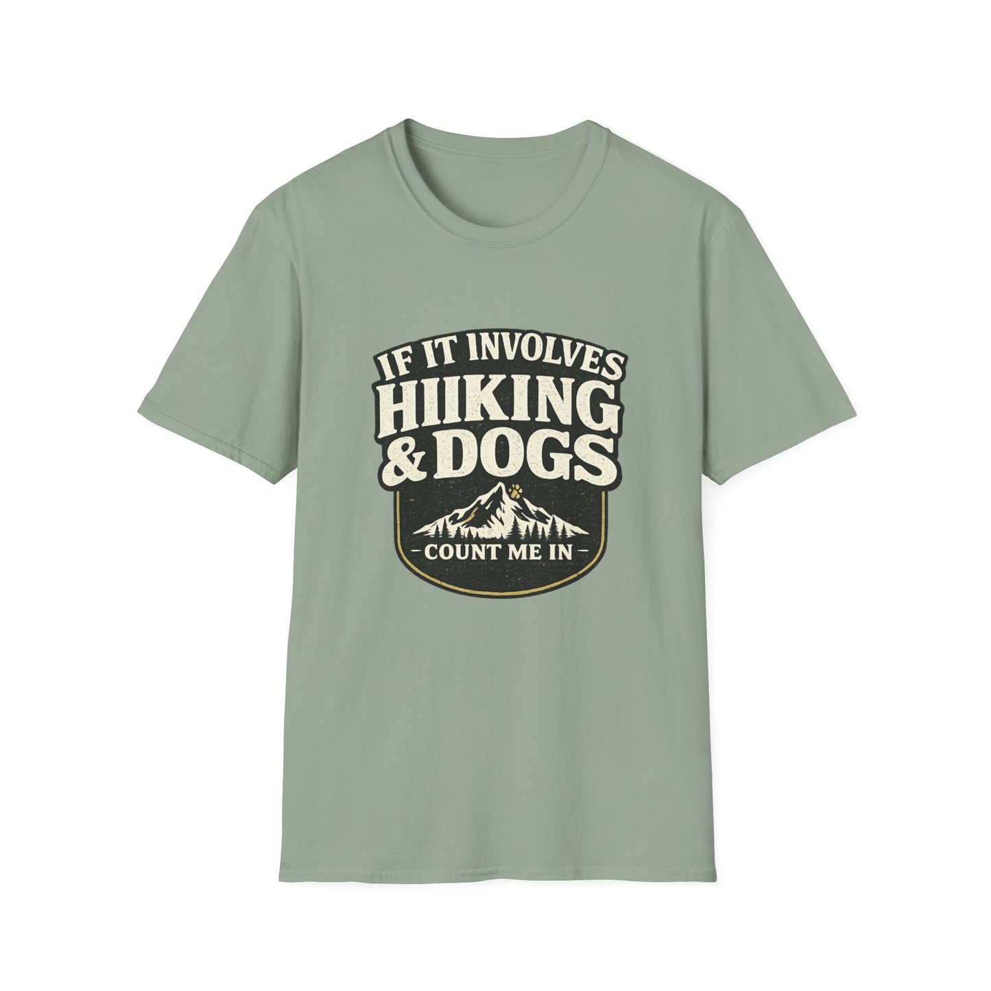 Hiking and Dogs: Adventure Calls T-Shirt