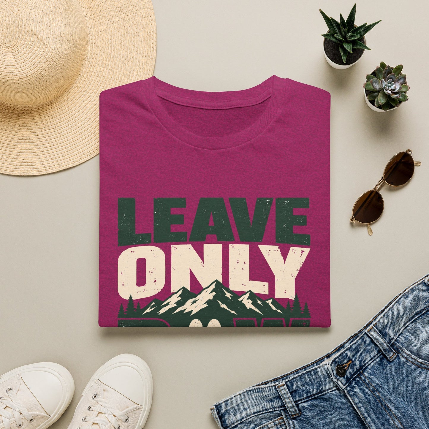 LEAVE ONLY PAW PRINTS T-Shirt