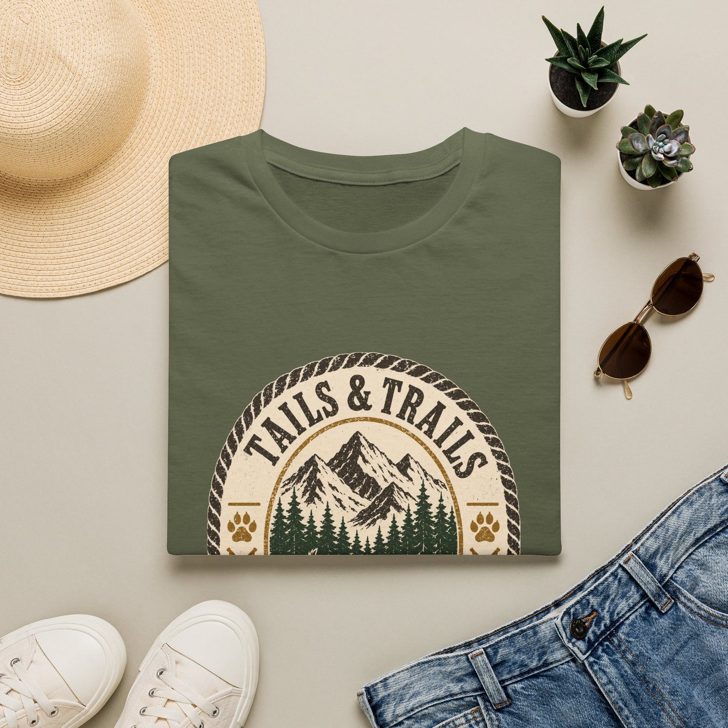 Tails & Trails hiking club T-Shirt