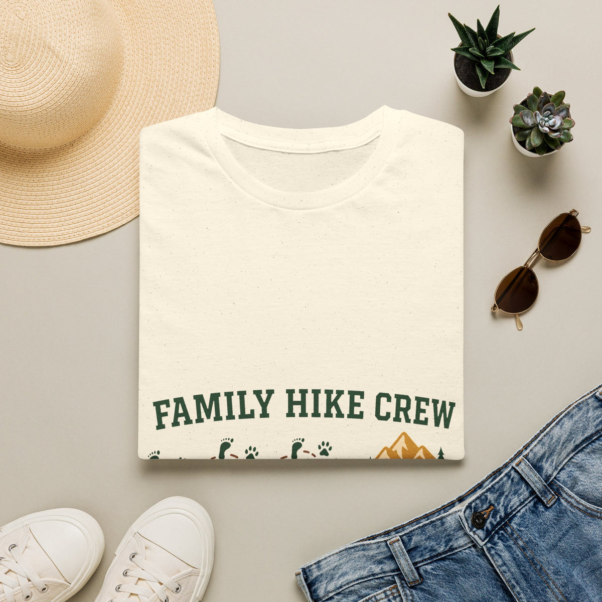 Family Hike Crew T-Shirt
