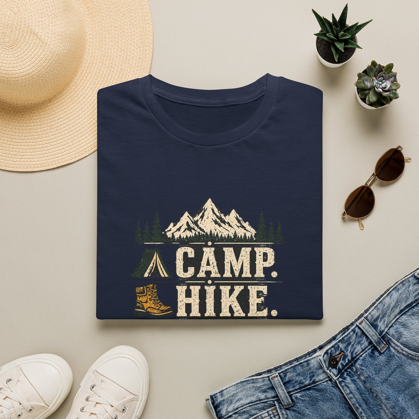 Camp, Hike, Sniff, Repeat T-Shirt