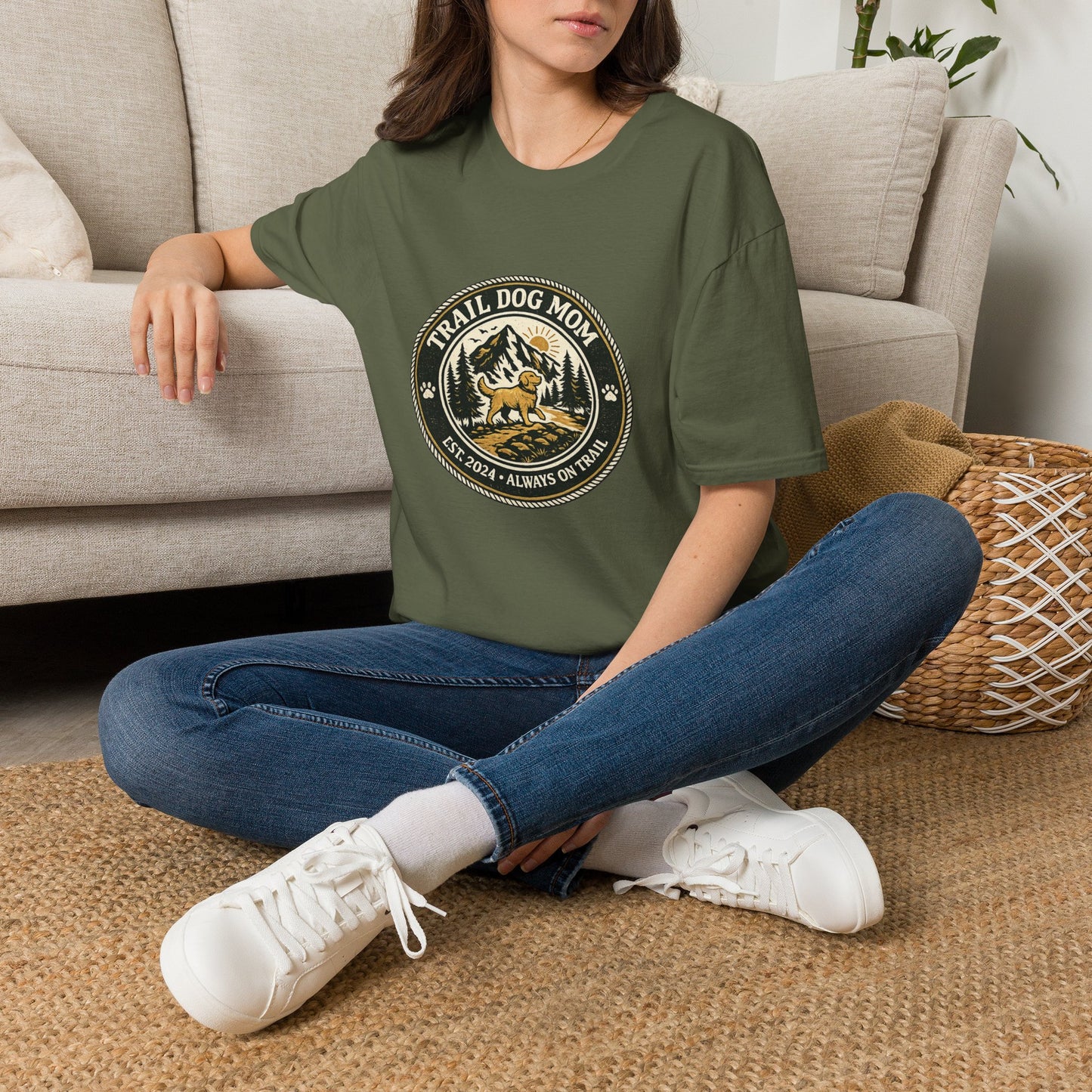 Trail Dog Mom T-Shirt