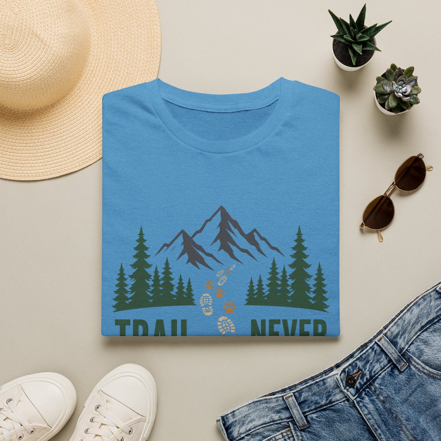 No Trail Buddy, No Hike T-Shirt