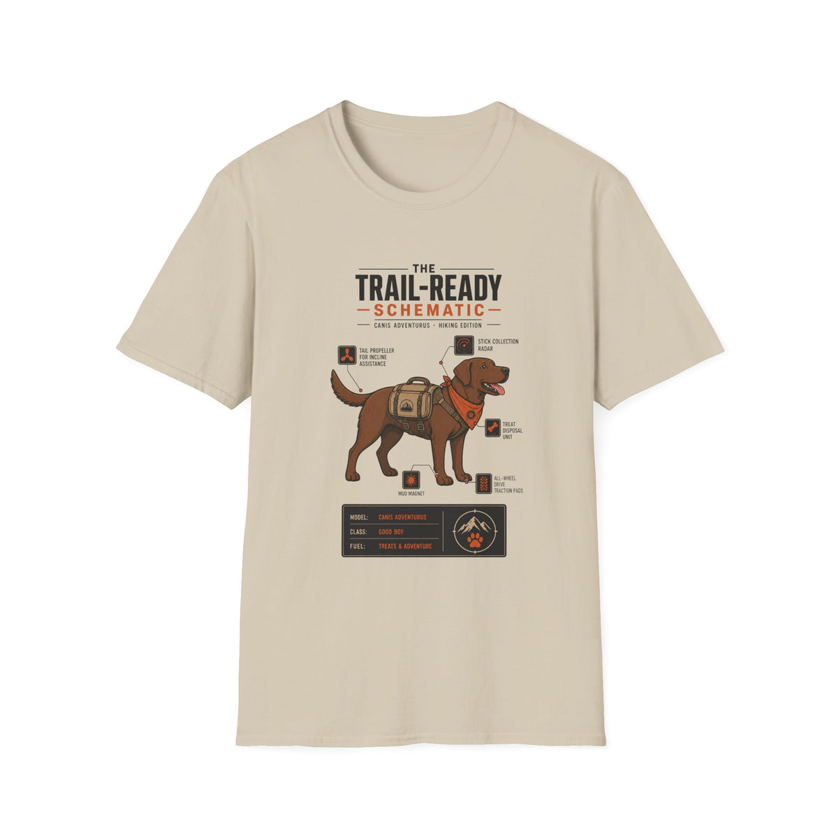Trail ready schematic T-Shirt