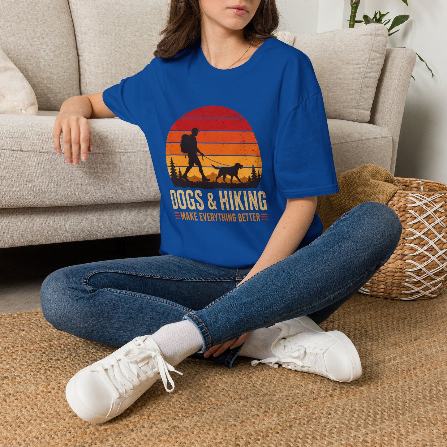 Dogs and Hiking Make Better Everything T-Shirt