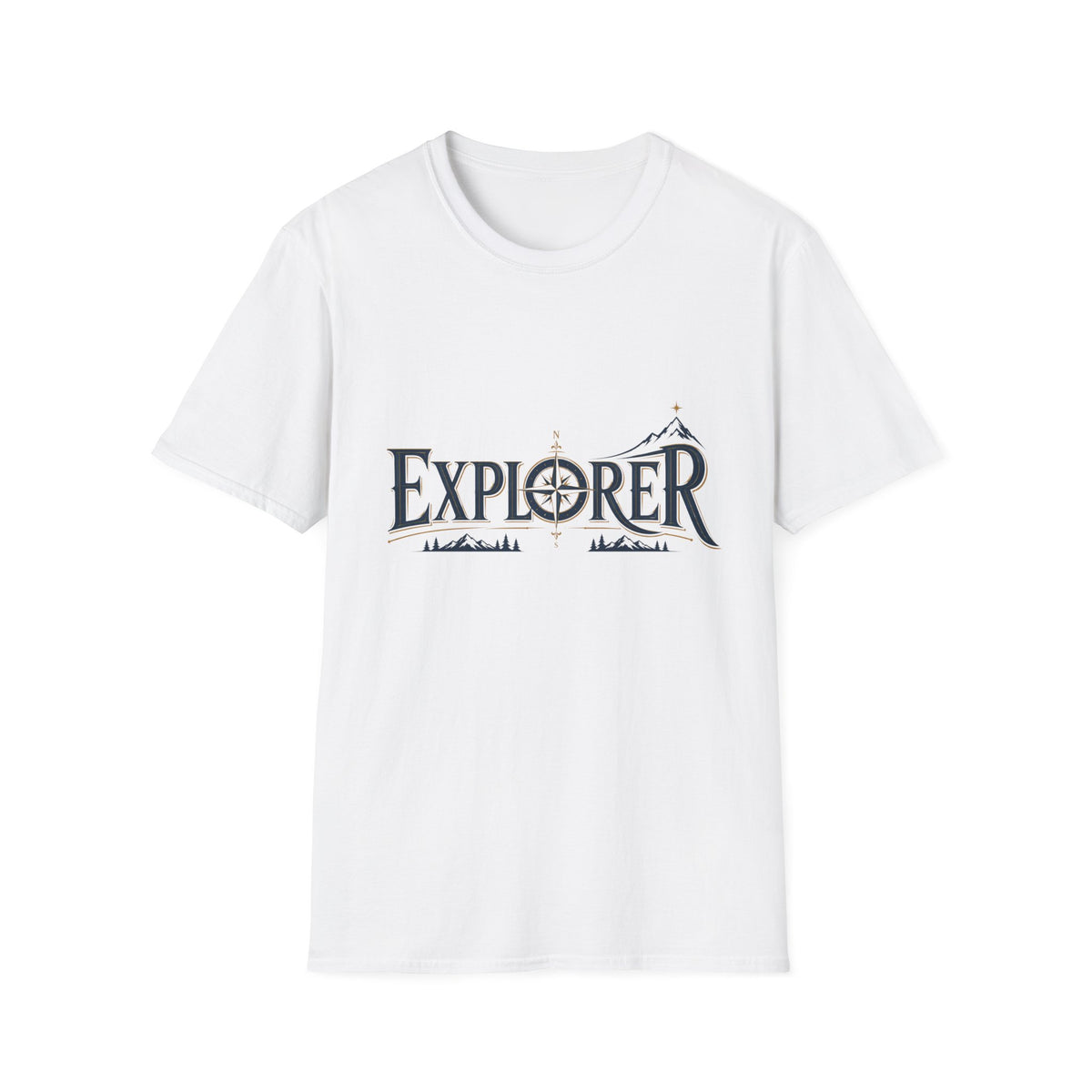 Explorer emblem with vintage T-Shirt
