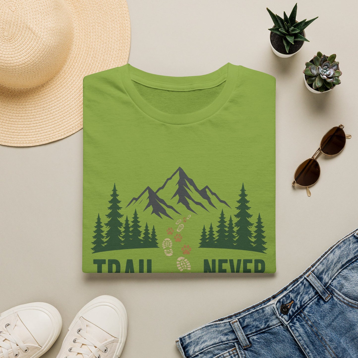 No Trail Buddy, No Hike T-Shirt