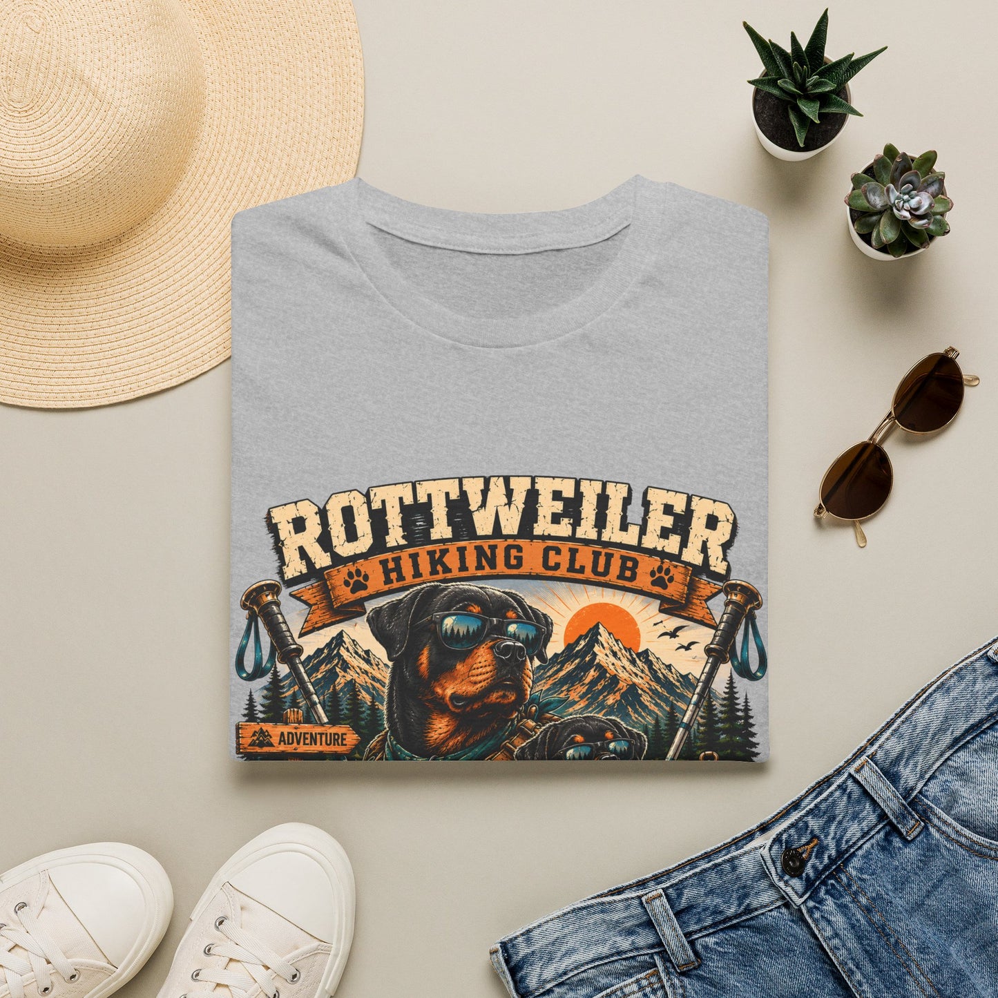 Rottweiler Hiking Club T-Shirt