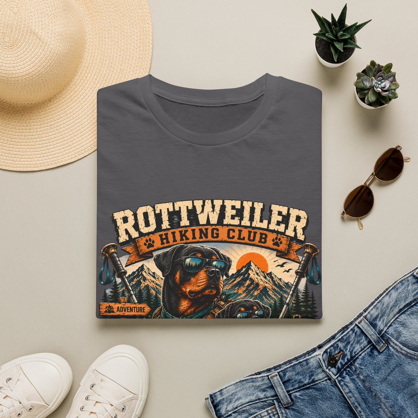 Rottweiler Hiking Club T-Shirt