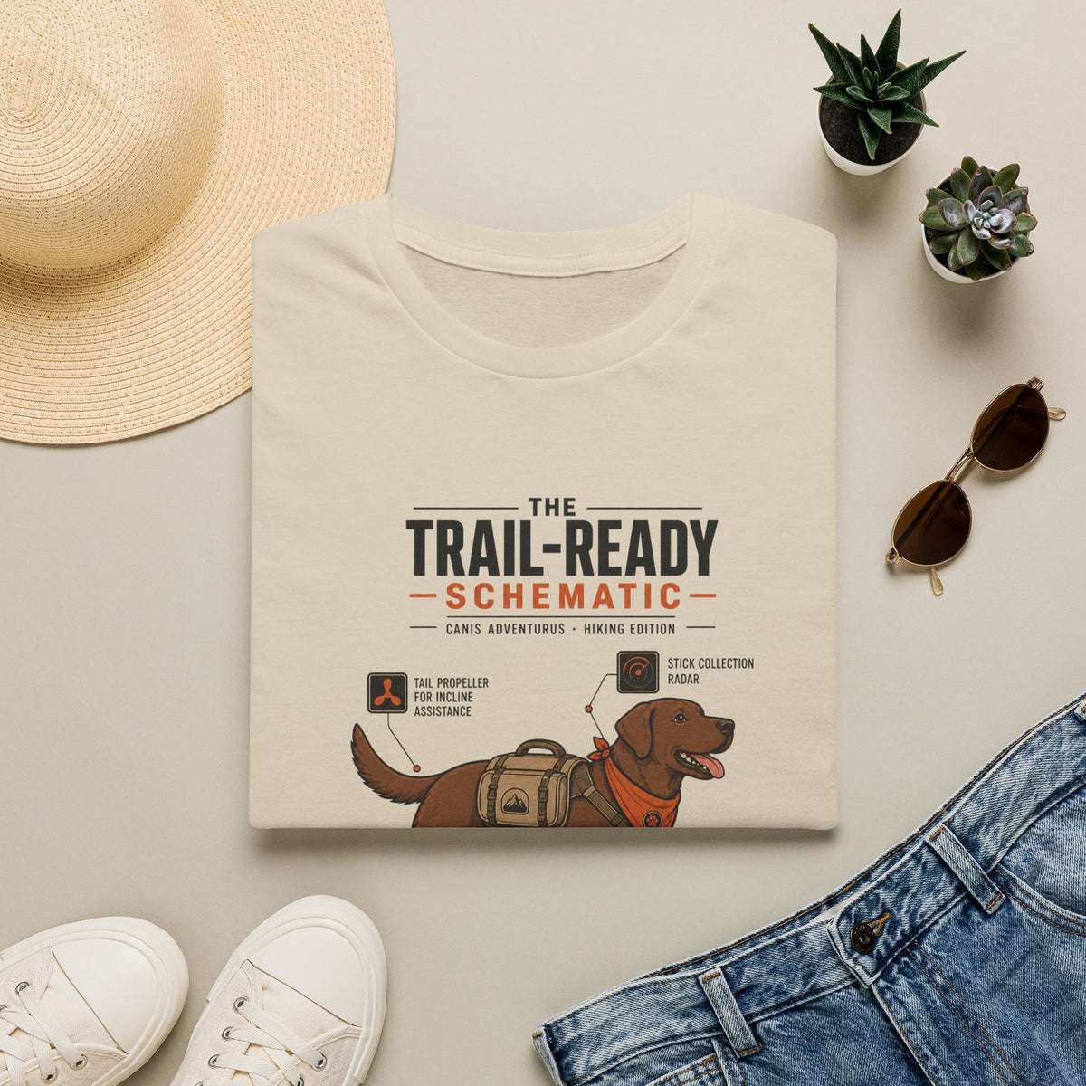 Trail ready schematic T-Shirt