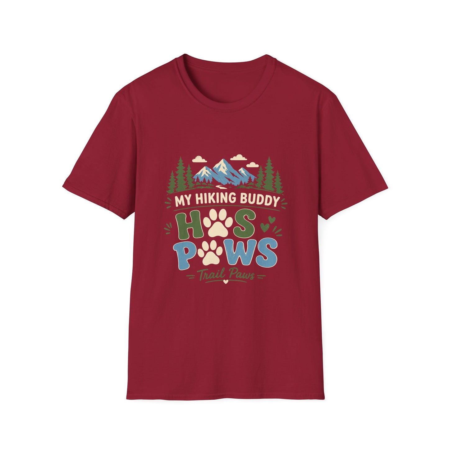 My Hiking Buddy Has Four Legs T-Shirt