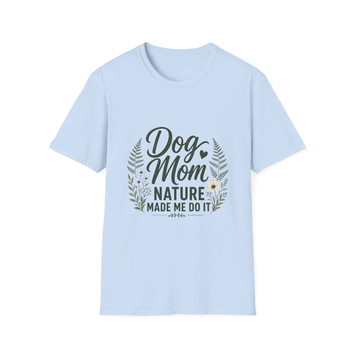 Dog mom with botanical T-Shirt