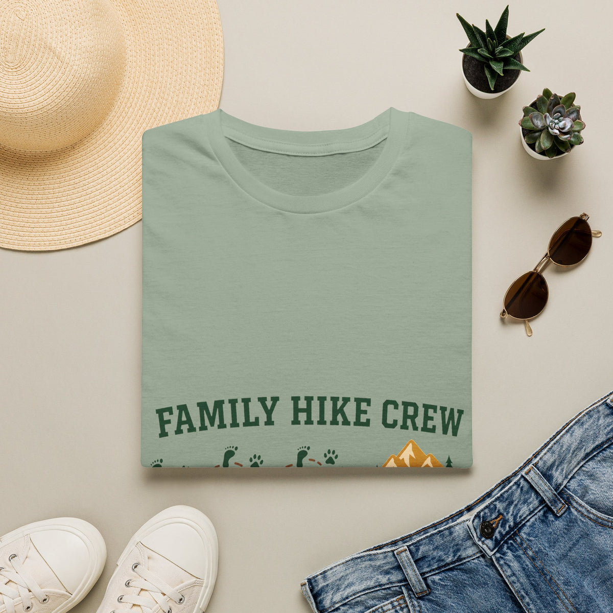 Family Hike Crew T-Shirt