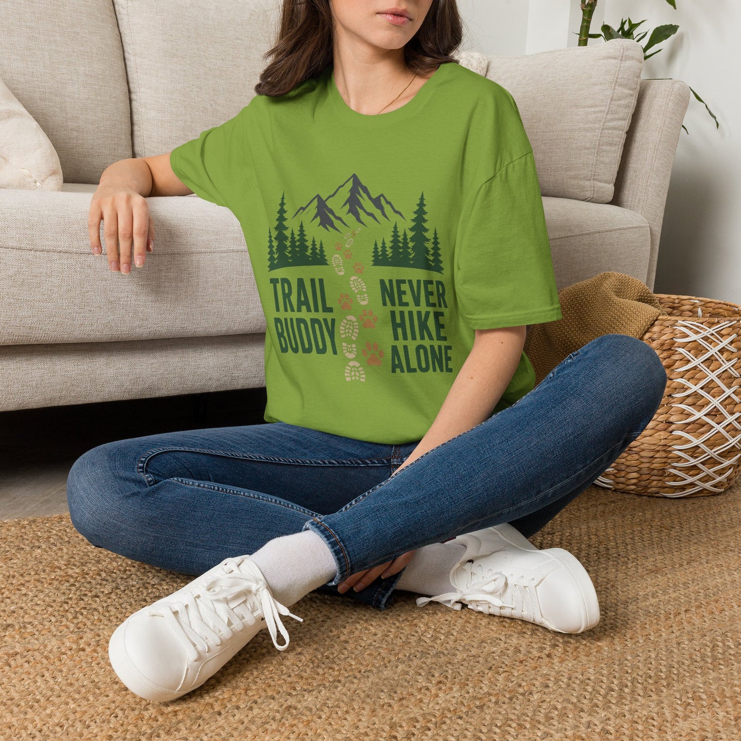 No Trail Buddy, No Hike T-Shirt