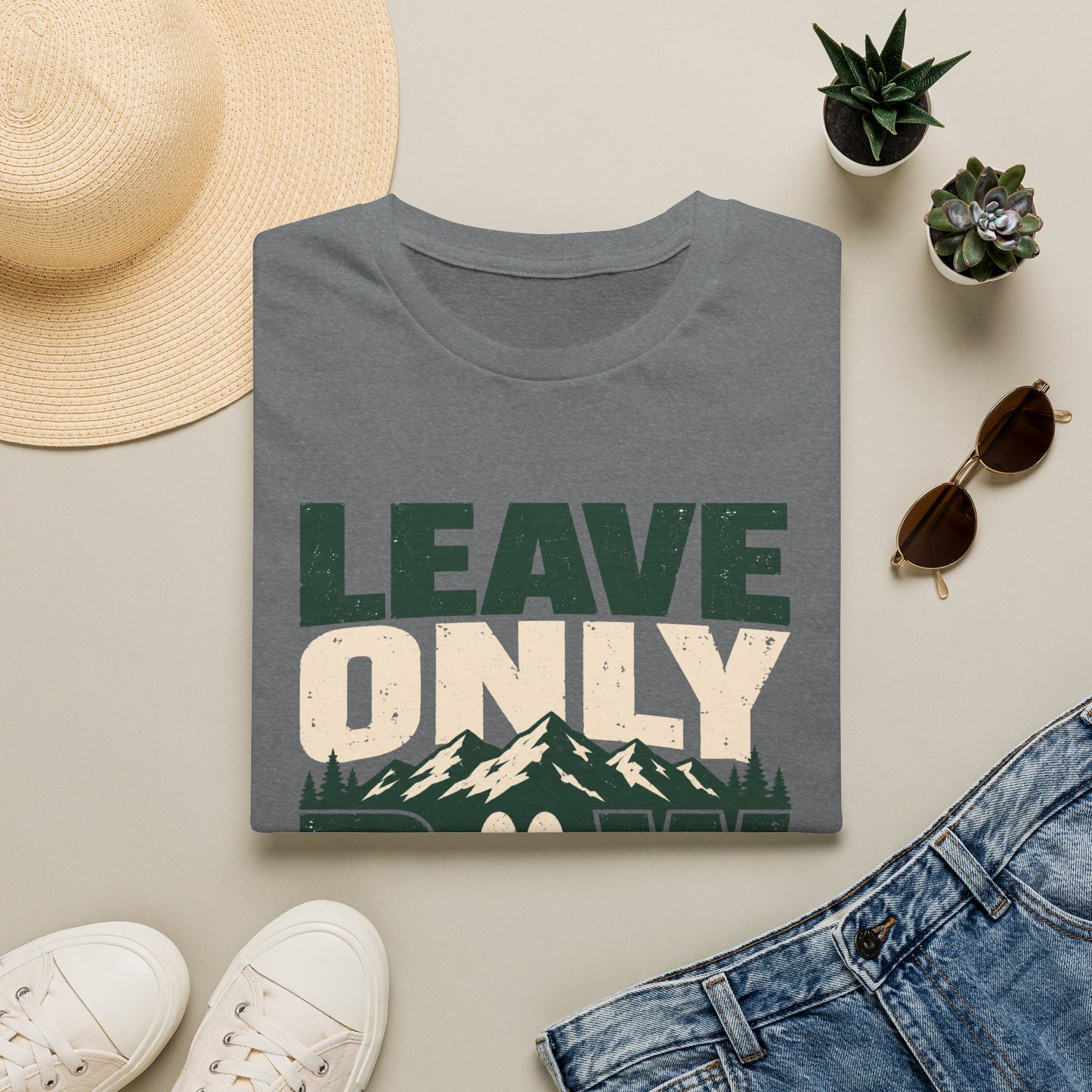 LEAVE ONLY PAW PRINTS T-Shirt