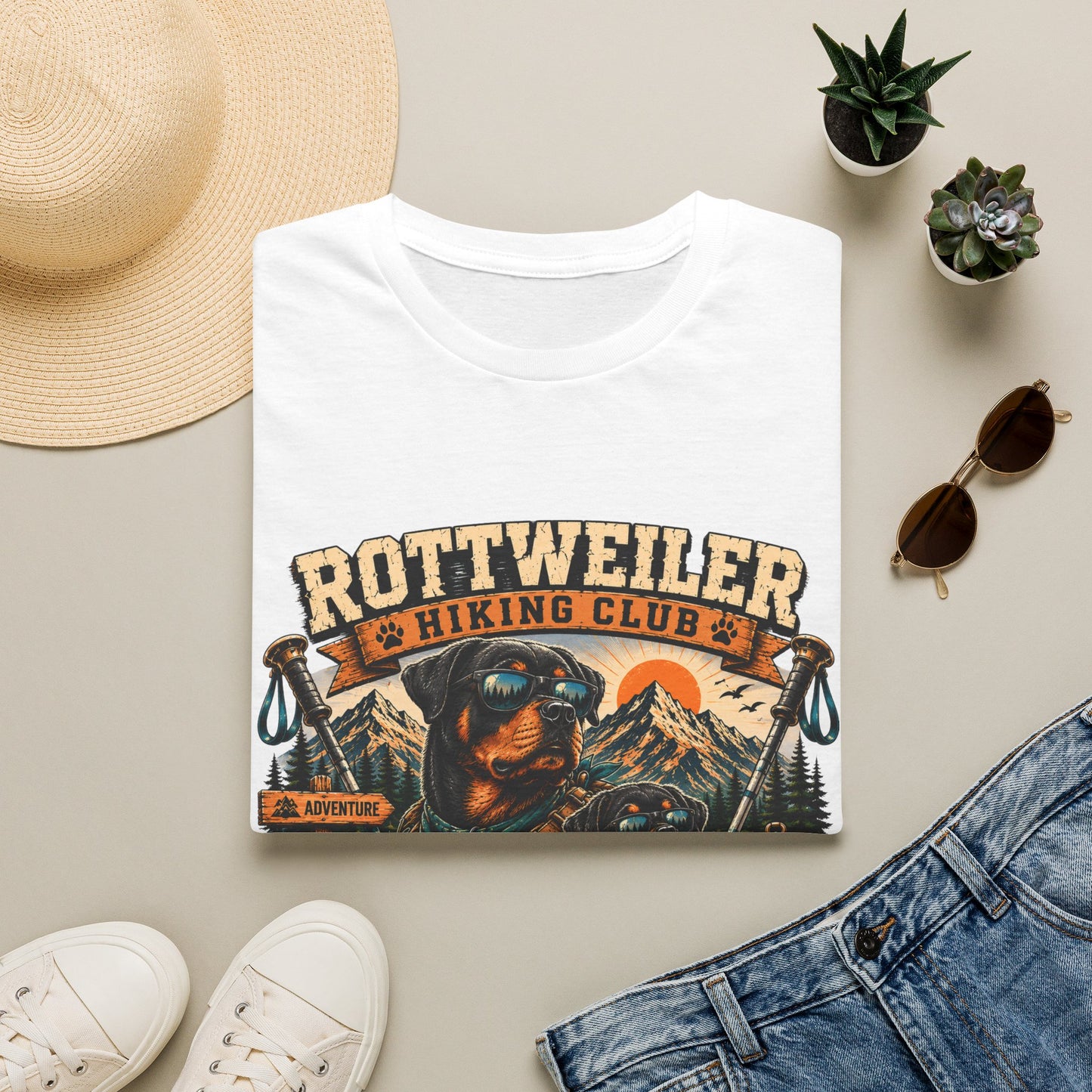 Rottweiler Hiking Club T-Shirt