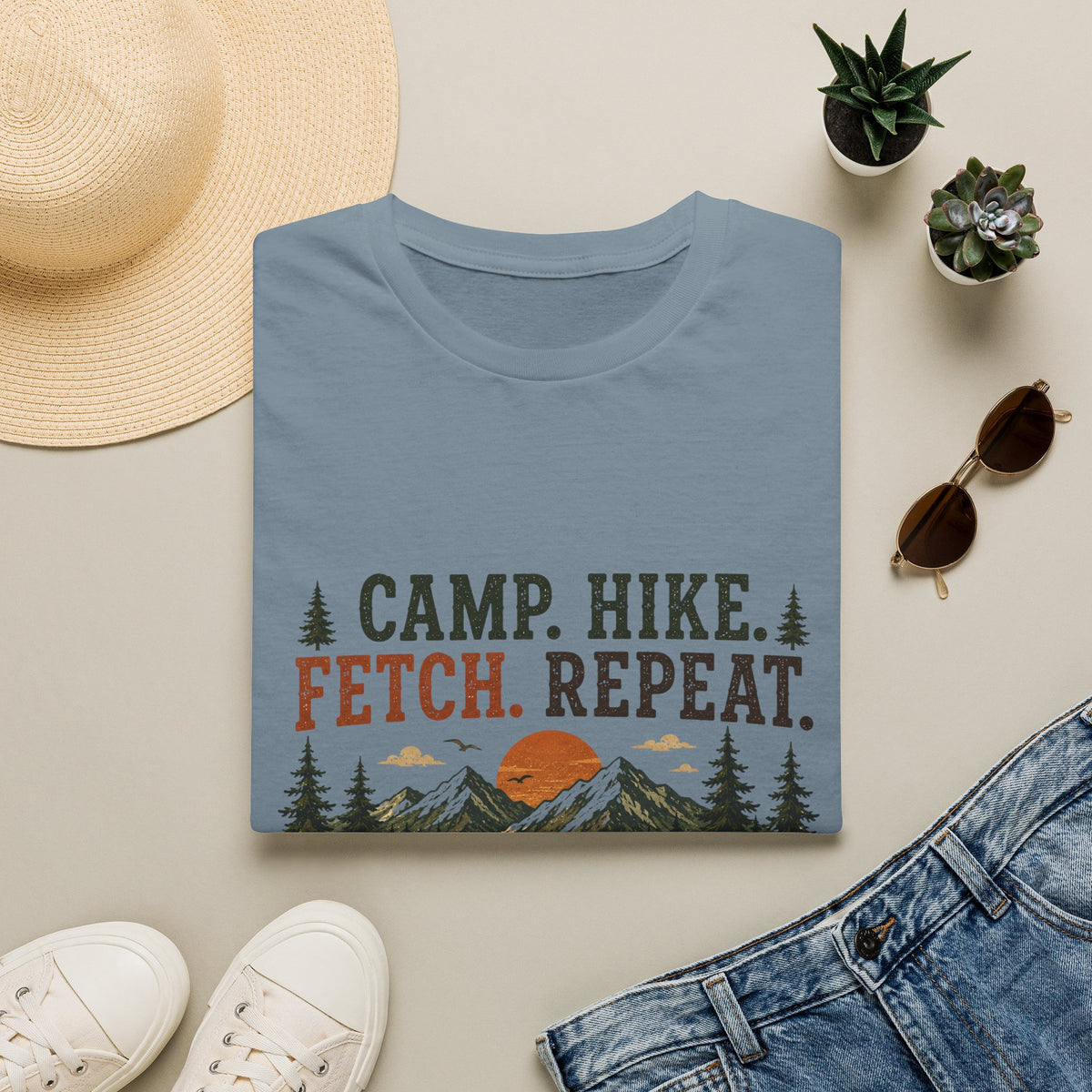 Camp Hike fetch T-Shirt